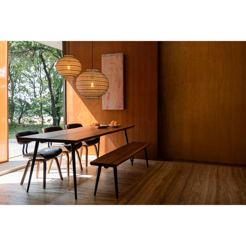 Dutchbone Alagon Eetkamerbank 160x40 cm Hout - Bruin - vtwonen shop