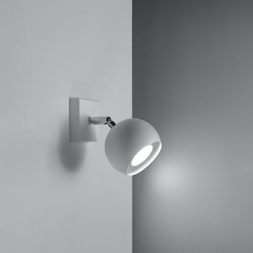 Sollux Lighting Wandlamp OCULARE wit - 10x16x10cm