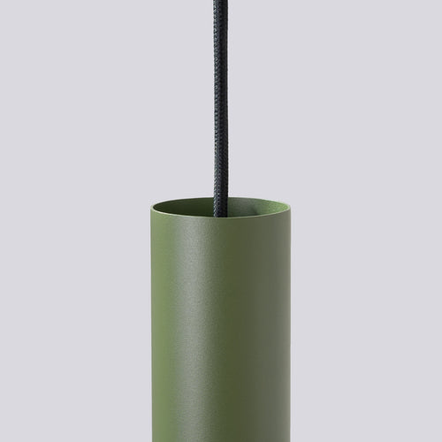 Sollux Lighting Hanglamp LAGOS 3P olijfgroen - 19,5x19,5x108cm