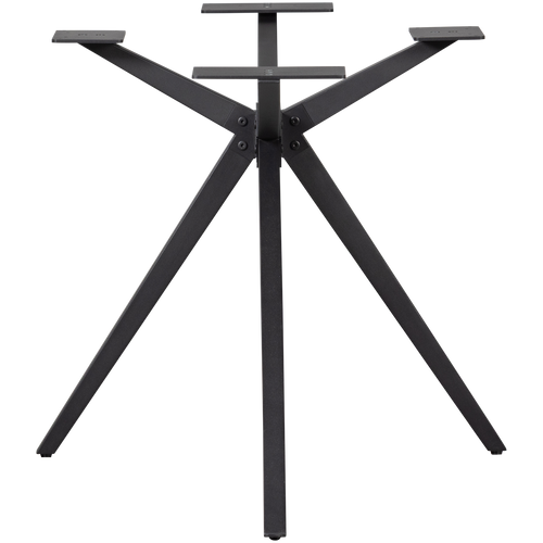 WOOOD kruispoot Holland - Metaal - Zwart - 72x80x80 - vtwonen shop