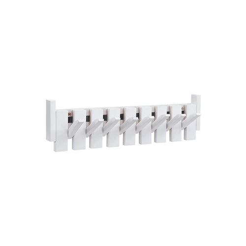 Home Deluxe Kapstok PORTE - 56 x 3,5 x 15 cm, wit
