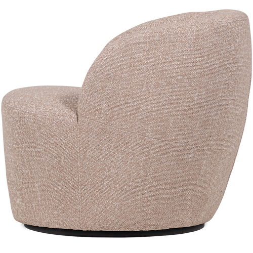 WOOOD draaifauteuil Serra - Melange Stof - Naturel - 68x70x77 - vtwonen shop