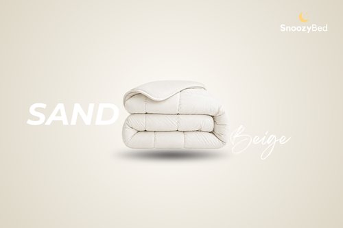 SnoozyBed - Dekbed zonder overtrek - Sand - 140x200cm