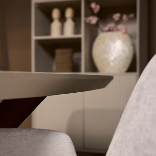 StarFurn Eettafel Madison - Deens Ovaal Zandkleur Hout - 200x100x76cm