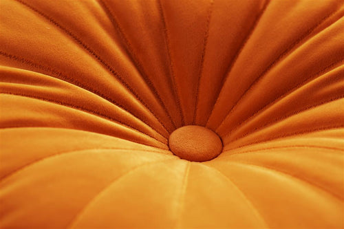 KAAT Amsterdam decoratiekussen Mandarin - dia 40 cm - oranje - vtwonen shop