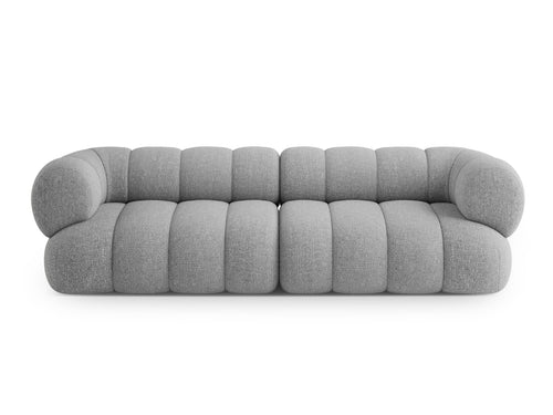 Cosmopolitan Design Bank Koge 4-zits, chenille lichtgrijs - 95x240x70cm