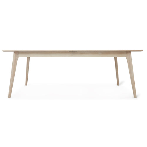 Furnhouse uitschuifbare eettafel Porto - Witte olie - 220/320x105 cm