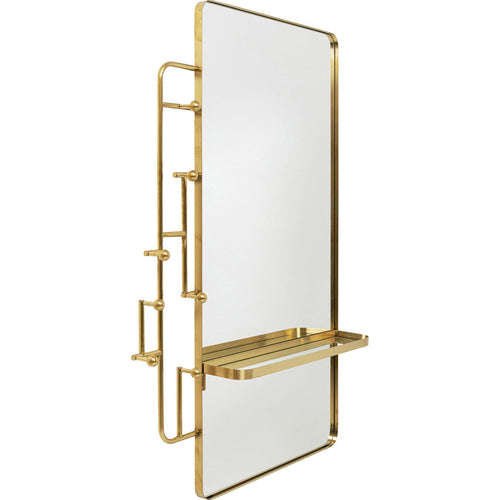 Kare Design Kapstok Spiegel Tristan 150x76cm goud - vtwonen shop