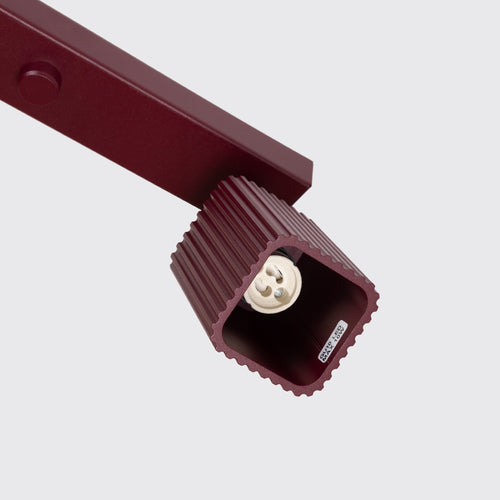 Sollux Lighting Plafondlamp RAYO 4L bordeaux - 81x6x16,5cm