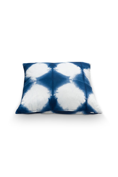 vtwonen - Sierkussen Tie Dye - Blauw, Wit - 50x50cm - vtwonen shop