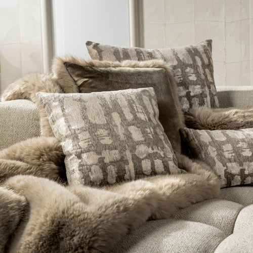 JULIA | sierkussen | 45x45 cm | White Pepper | beige | Hoii | met luxe binnenkussen