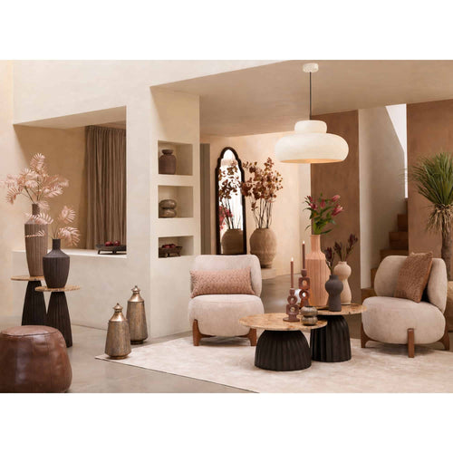 Light & Living hanglamp Neiva - wit - Ø39cm