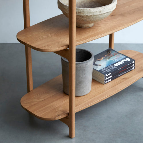 Tikamoon Massief eiken wandrek - Naturel - vtwonen shop