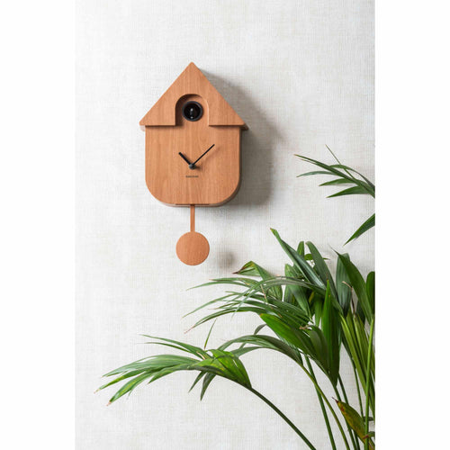 Karlsson wandklok Modern Cuckoo - bruin - Ø0.3cm - vtwonen shop