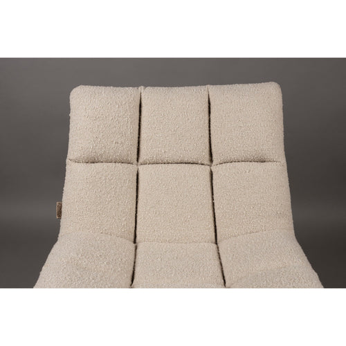 Dutchbone Bar Loungestoel Bouclé Beige - vtwonen shop