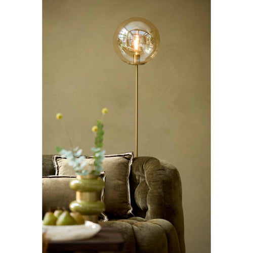 Light & Living vloerlamp Medina - oranje - Ø30cm