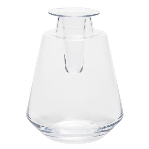 Sia Deco Decoratieve Vaas - Transparant Glas - H17 - vtwonen shop