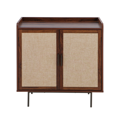 Calicosy - JETSON Dressoir 2 deuren - Donker hout - 39,5x80x79 cm