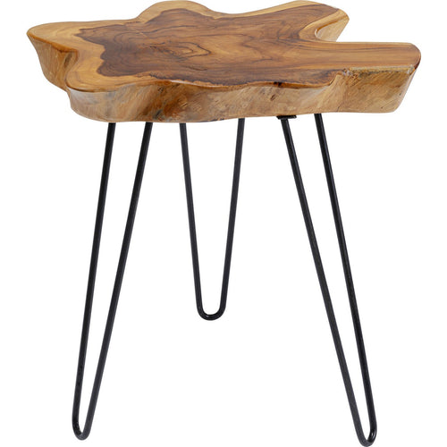 Kare Design Bijzettafel Aspen Nature 50x50cm