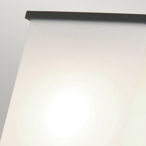Elstead Torsten - 2 lichte grote wandlamp - donkergrijze afwerking, E27