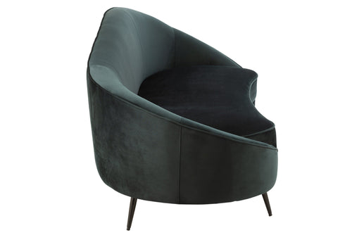 J-Line sofa Elisabeth - textiel/metaal - groen