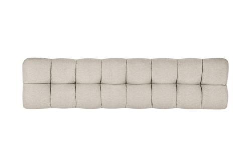 noo.ma Bolbi hoofdbord Desert Beige bouclé 170–200 cm