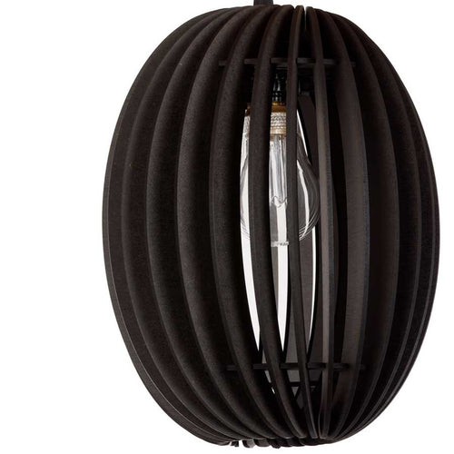 Blij Design  hanglamp Swan - 1 lichts - 21  x 135   cm - zwart