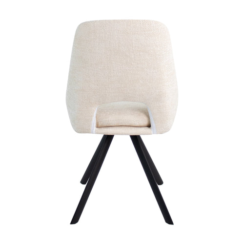 Kick eetkamerstoel Lena - Crème - vtwonen shop