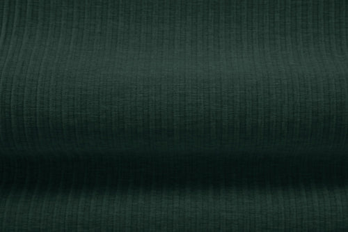 Cosmopolitan Design Bank Arendal 2-zits, chenille met ribbeleffect flessengroen - 102x180x70cm