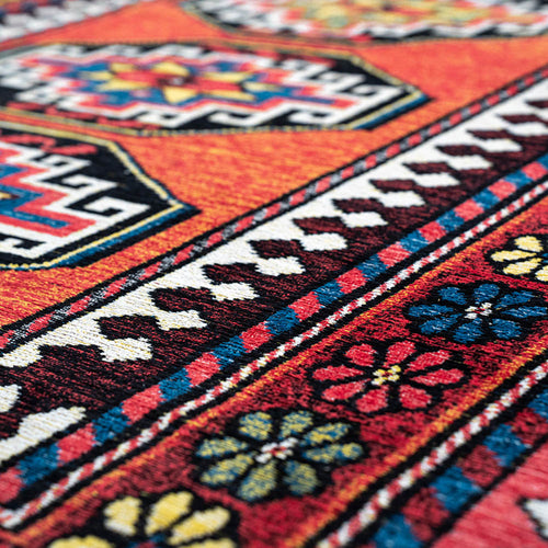 Louis De Poortere vloerkleed Red Mix - rood - 170x240cm - vtwonen shop