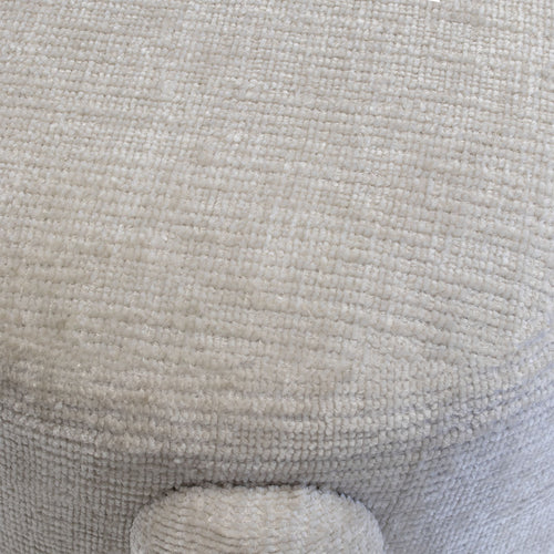 Giga Meubel Poef Yara - Stof - Beige - 44x44x42cm - vtwonen shop