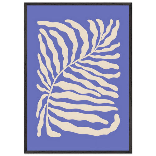 Artfulprints Poster met Lijst Matisse – Ocean breeze   - 70x100 cm - Paars