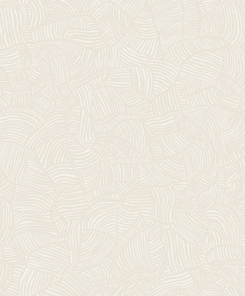 Masureel behang geometrische vormen beige - 53 cm x 10.05 m - 632069