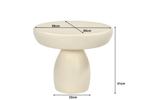 Brix salontafel Dune - MDF/beton - 50 cm