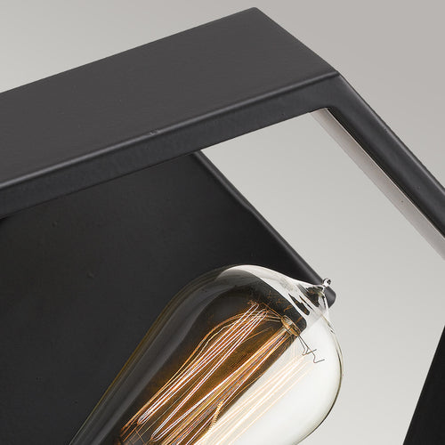 Elstead Quoizel Bismarck Wandlamp Aarde Zwart