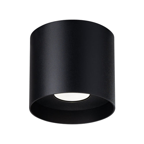 Sollux Lighting Plafondlamp MIKA zwart - 12x12x11cm