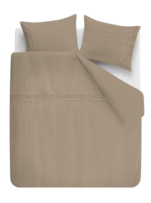 Beddinghouse Dekbedovertrek Osiris - 200 x 200/220 cm - Taupe