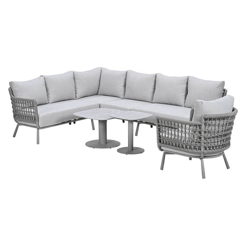 Garden Impressions Loungeset Maud 7-delig - taupe