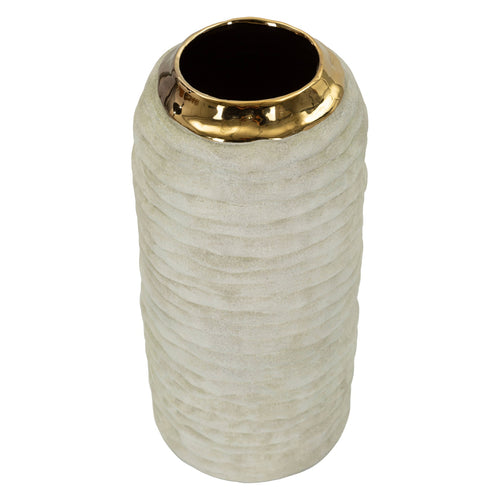 Mauro Ferretti vaas - 14x30 cm - goud