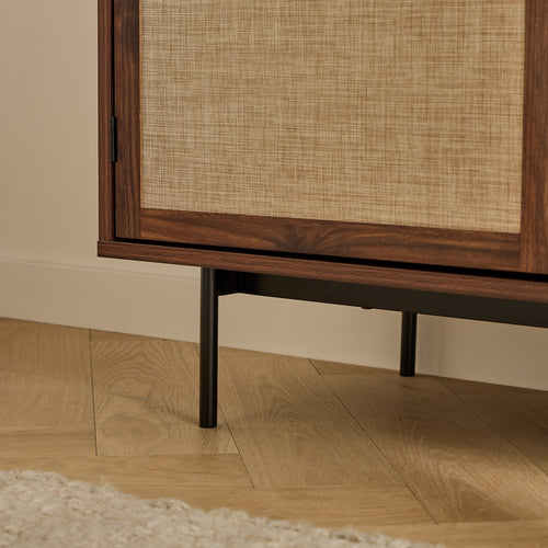 Calicosy - JETSON Dressoir - Donker hout - 39,5x140x79 cm