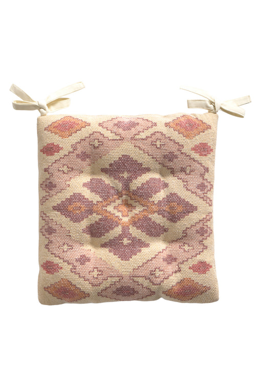 Calma House Stoelkussen Aisha - Roze - 40x40x4