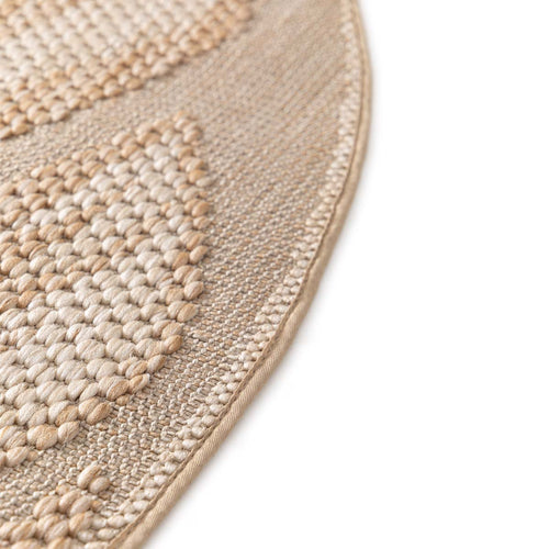 Garden Impressions Buitenkleed Ø160 cm - leaf taupe