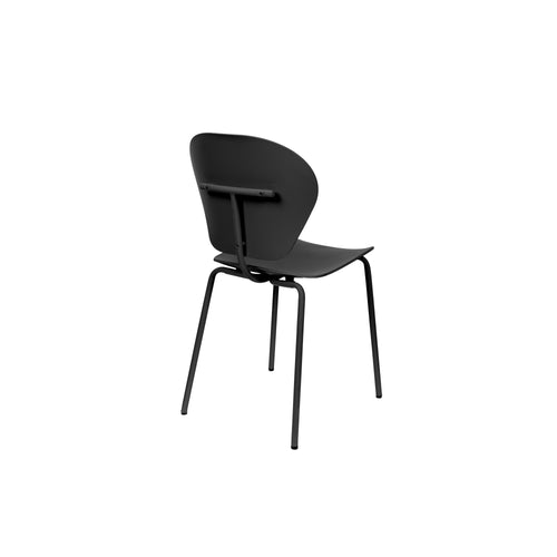 Zuiver The Ocean Chair Eetkamerstoelen  Pirate Black - Set van 2 - vtwonen shop