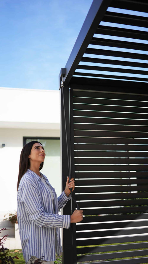 MIRADOR Pergola 80 Solid 3x2,4m - Antraciet - vtwonen shop