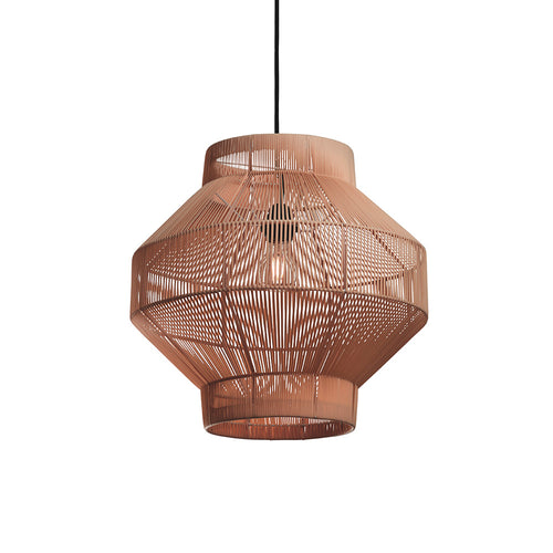Originalhome lampenkap gerecycled Lampion no  2 - terracotta - M