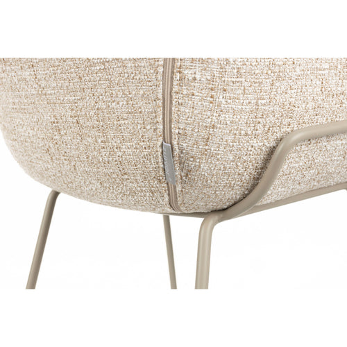 Zuiver Feston Barkrukken 65 cm Beige - Set van 2