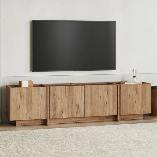 Calicosy - TV-meubel ARVEN - beige 180x90x75 cm