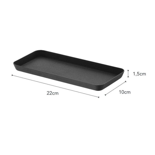 Yamazaki Amenity Tray - L - Tower - Zwart - vtwonen shop