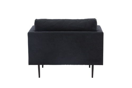 Rebellenclub Fauteuil Ioane - Zwart linnen - vtwonen shop