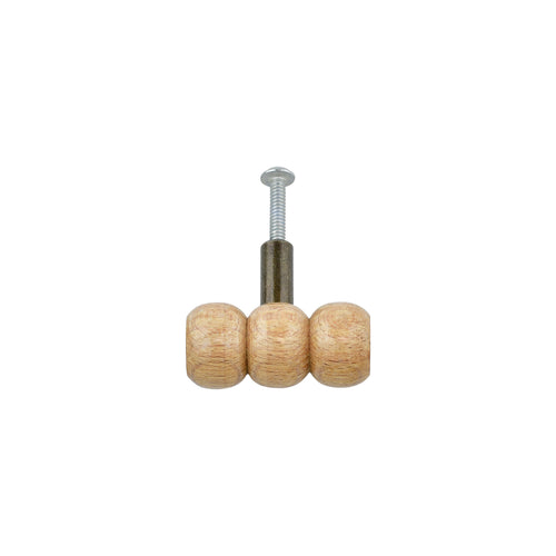 Catchii Bobbin houten greep T-bar